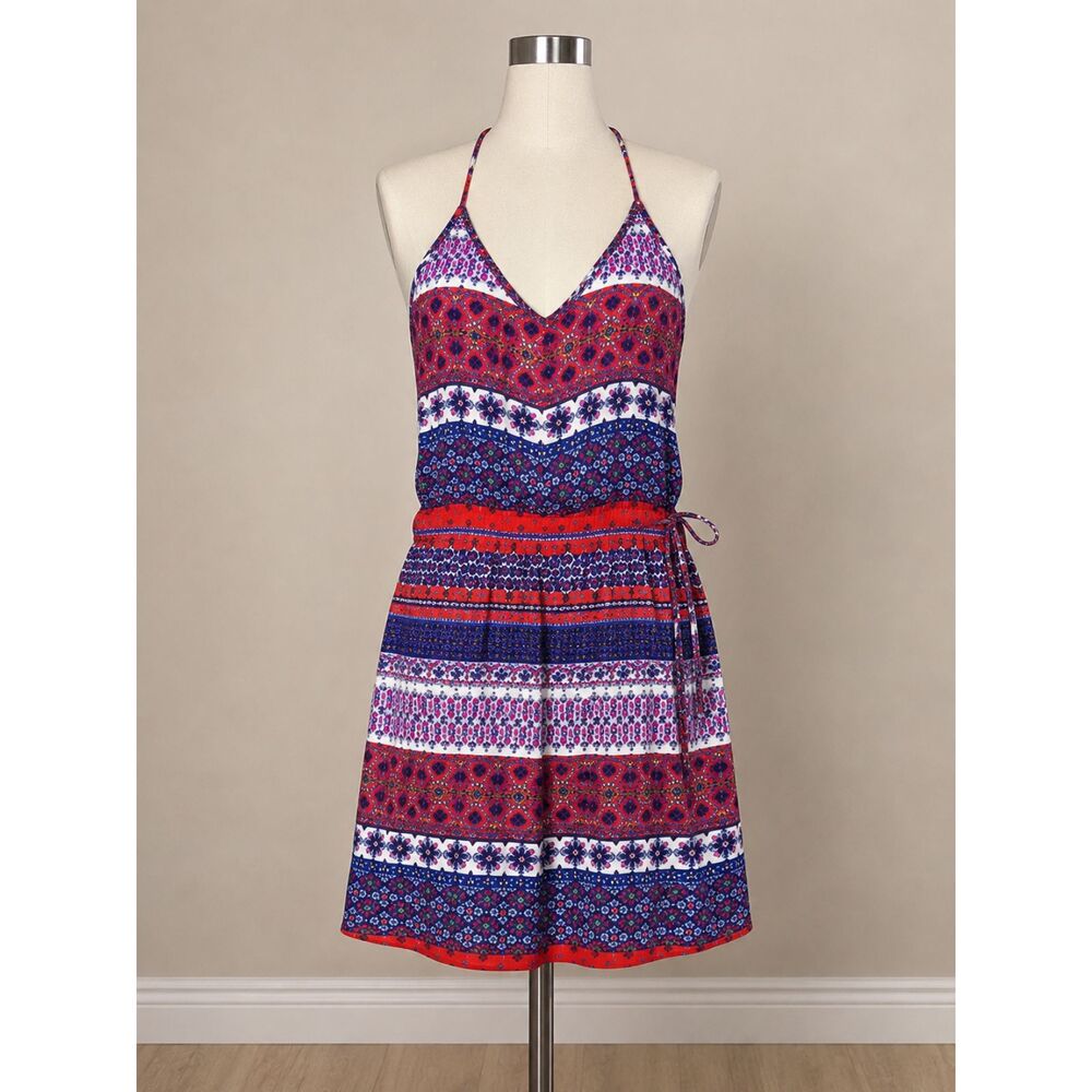 Boho Festival Paisley Maxi Dress XL Colorful Hippie Cottagecore Indie‎ Y2K Artsy
